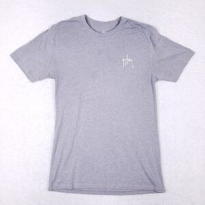 Guy Harvey Graphic T-Shirt Medium Gray Short Sleeve Tuna Fish Outdoor Coastal